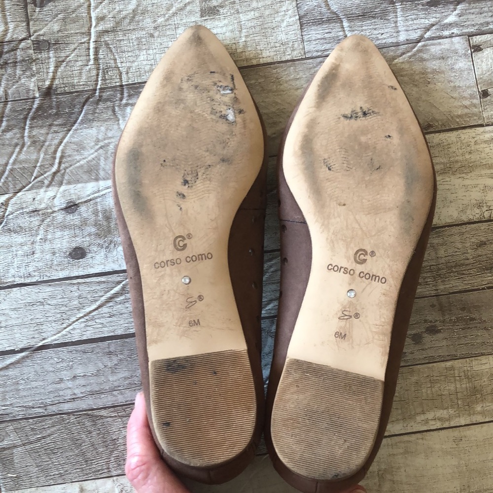 Corso Como brown leather flats - Picture 10 of 14